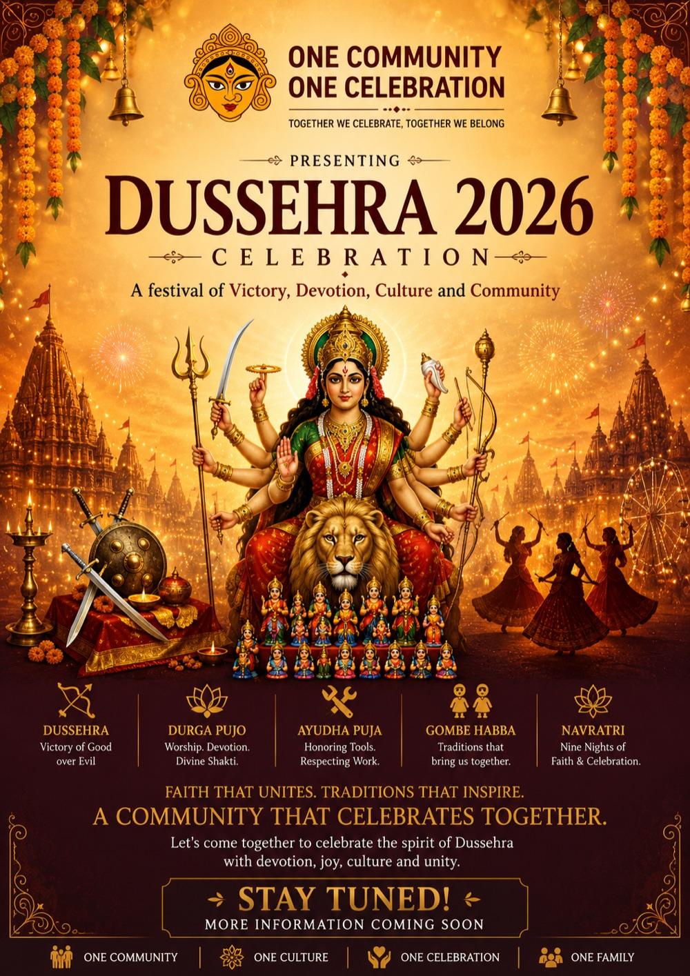 Dussehra 2026 poster